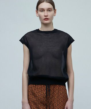 BEIGE， AUBER / ニットトップス Navy