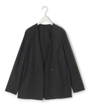 ICB 【接触冷感・洗える】 UnleashLite ノーカラージャケット ブラック系