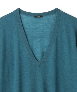 JOSEPH キャッシュエアー　Vネックニット Dark Teal