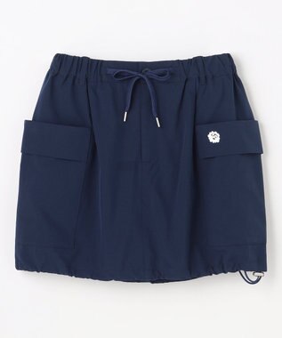 PW CIRCULUS 【 吸水速乾 / ストレッチ 】【WOMEN】裾2WAY バルーンスカート ゴルフウェア レディース ネイビー系