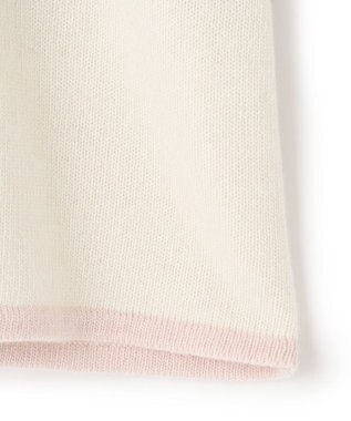 23区 【CLASSY.1月号掲載】ウールナイロン ボーダー ハイネック ニット アイボリーボーダー