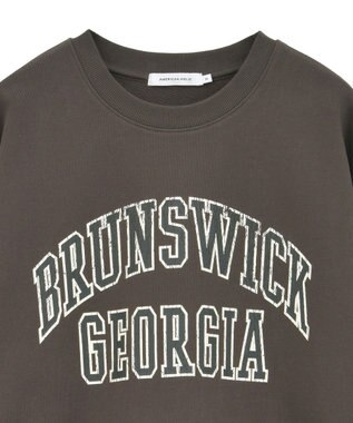 AMERICAN HOLIC 【WEB限定】BRUNSWICK GEORGIA BIGスウェット Brown