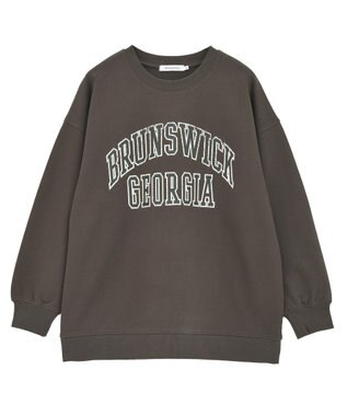 AMERICAN HOLIC 【WEB限定】BRUNSWICK GEORGIA BIGスウェット Brown