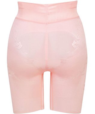 Wing ガードル 【ハミデンヌ】 ウエストのハミ肉すっきりカバー ロング丈 KQ2785 ウイング／ワコール ロマンピンク