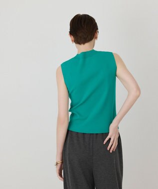 GRACE CONTINENTAL ハイネックニットトップ グリーン