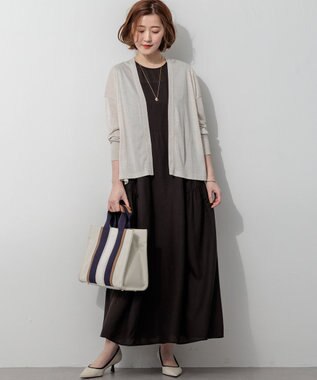 23区 【先行予約】マルチ機能 カーディガン ベージュ系