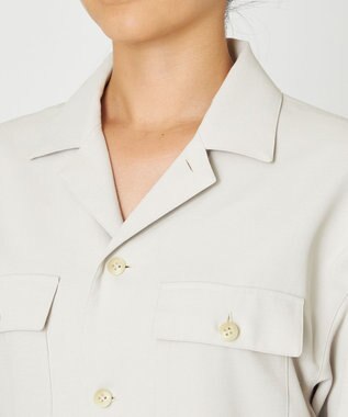 NAVE 【ReNAVE・洗える/UVカット】スパンポリエステル ジャンプスーツ ベージュ系