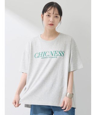 earth music&ecology ＣＨＩＣＮＥＳＳ　スリットＴ Gray