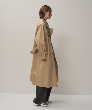 ATON WEST POINT | オーバーサイズトレンチコート BEIGE
