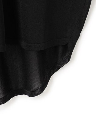 ICB L 【接触冷感・UVカット・洗える】VIS/NYハイゲージ シアーコンビニット トープ×ブラックシアー系