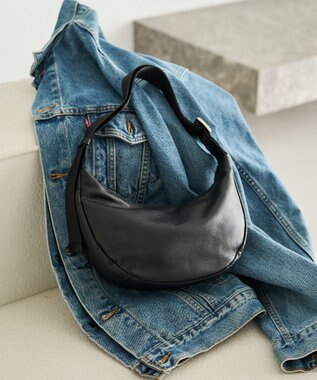 russet ＜ブランド人気No.1ショルダー＞ソフトレザーラウンドショルダーバッグ(CE-1326-WEB)