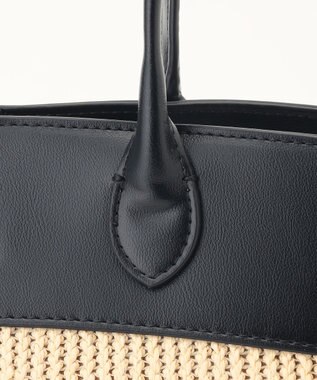 TOCCA 【A4サイズ対応】COLOR of AUBE BASKET かごバッグ ブラック