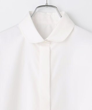 #Newans 【ANSWER for アクセサリーLOVER】ミニカラーフレアスリーブシャツ ホワイト系