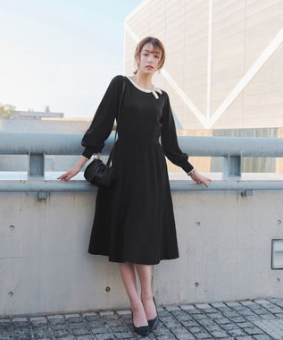 Tiaclasse 【安田美沙子さん着用・2WAY】ギャザーワンハンドルバッグ ブラック