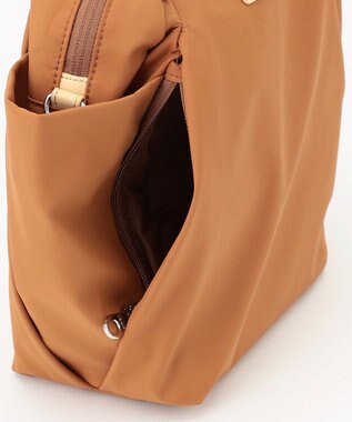 Y'SACCS 【ナイロンタフタ】トラベル2WAYミニボストン キャメル