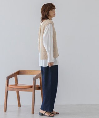 AMERICAN HOLIC スラブ天竺シアープルオーバー Off White