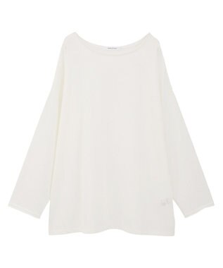 AMERICAN HOLIC スラブ天竺シアープルオーバー Off White