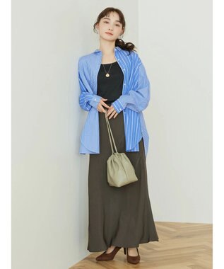 AMERICAN HOLIC Ｄａｉｌｙ！　テレコタンクトップ1 Black