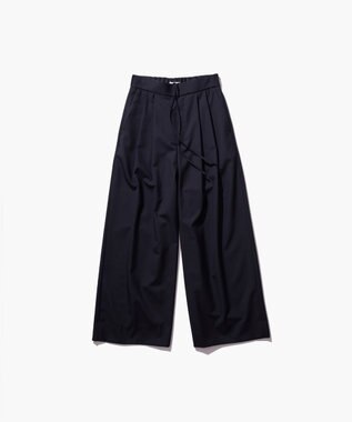 ATON 【26FW】WOOL TROPICAL | ワイドイージーパンツ NAVY