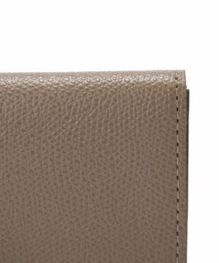 TOPKAPI 【TOPKAPI】COLORATO コロラート 角シボ型押し  二つ折り 財布 グレー　