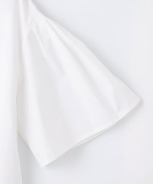 #Newans 【ANSWER for アクセサリーLOVER】ミニカラーフレアスリーブシャツ ホワイト系