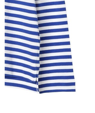 AMERICAN HOLIC Ｄａｉｌｙ　クルーネックカットプルオーバー Border Blue