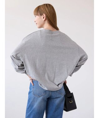 AMERICAN HOLIC ドルマンコクーンカットプルオーバー2 Light Gray Mixture