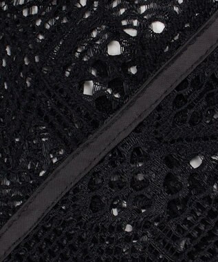 23区 【GOLD LABEL】モチーフレース シャツ ブラウス ブラック系