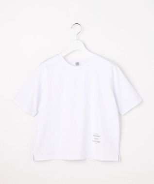 J.PRESS LADIES ロゴ Tシャツ ホワイト系
