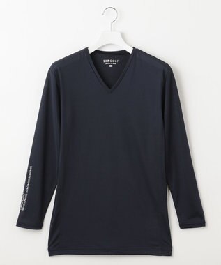  【MEN】【吸水速乾・UVケア】３０ｄインナー Vネックカットソー