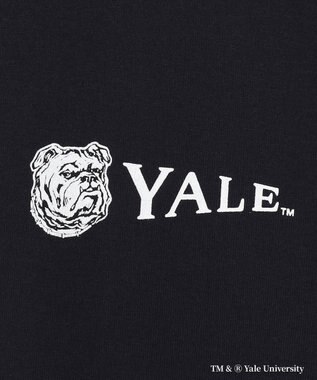 J.PRESS YORK STREET 【YALE別注】【UNISEX】カレッジロングスリーブ Tシャツ ネイビー系