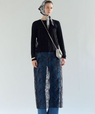  【先行予約】刺繍レース キャミソールワンピース