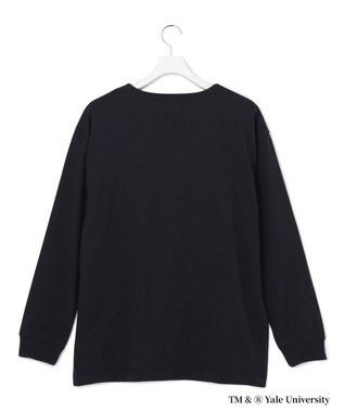 J.PRESS YORK STREET 【YALE別注】【UNISEX】カレッジロングスリーブ Tシャツ ネイビー系