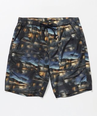 JOSEPH ABBOUD MOUNTAIN 【イタリア素材/軽量/撥水】X-CLIPPER夜景プリント ショーツ ネイビー系6