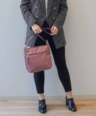 ACE BAGS & LUGGAGE PROGRES プログレ プリエ ショルダーバッグ 68163   レディース 強撥水機能 ピンク