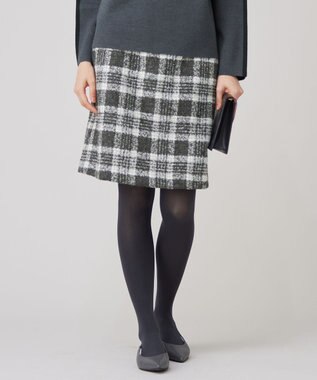 自由区 S BALLIループミルドチェック スカート