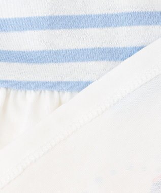 組曲 KIDS 【150-160㎝】ENOSUI Border Tシャツ サックスブルー系1