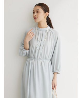 Green Parks ｅｆ－ｄｅ　モックネックワンピース Mint