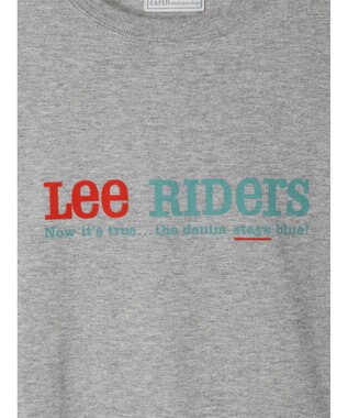 earth music&ecology Ｌｅｅ×ｅ．ｍ．ａ．ｅ　ＬＯＧＯ　Ｈ／Ｓ　ＴＥＥ Gray Mixture