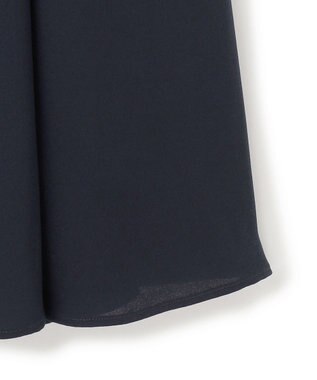 TOCCA 【WEB限定・洗える・消臭】RIBBON ROSETTE HALF ドレス ネイビー系