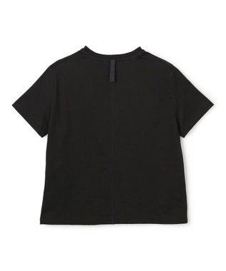 BEIGE， DIOP / スビンコットン クロップドTシャツ Black