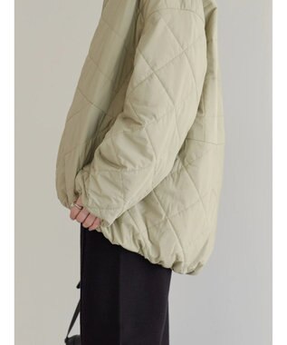 AMERICAN HOLIC キルポカスクエアステッチキルトコート Beige