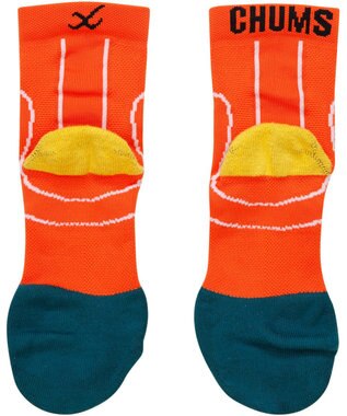 CW-X 【UNISEX】 ソックス CHUMS (チャムス)コラボ 足首サポート。運動時の足の疲労軽減。 汗消臭（つま先,かかと） LNR600 /ワコール ターコイズ