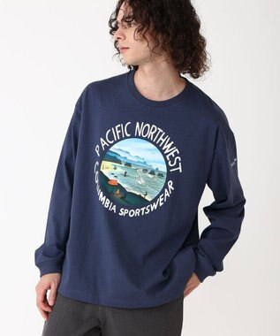 Columbia Columbia/ レイクトゥアベニューグラフィックロングスリーブTシャツ /コロンビア