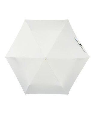 MOONBAT 【遮光100％/UV100%】エスタ (estaa) にゃんこミニ 折りたたみ傘 日傘 軽量 晴雨兼用 猫 ネコ ホワイト