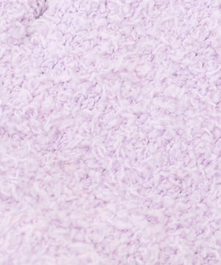 ANY KIDS アニマル刺繍手袋 ラベンダー（ネコ）