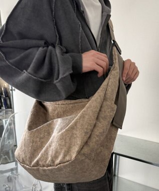 WEGO 【ユニセックス着用ITEM】アソートBIGベルトショルダー ブラウンその他