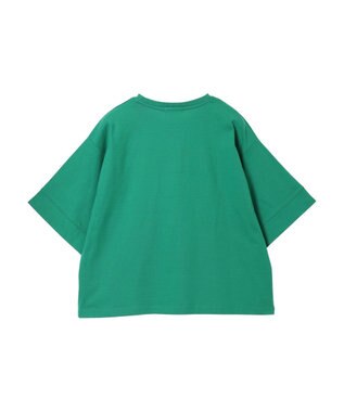 AMERICAN HOLIC 接触冷感ＳＺ５分袖カットプルオーバー Green