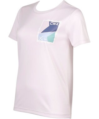 CW-X 【UNISEX】 アウター Tシャツ 半袖 DLR125 /ワコール サーモンピンク