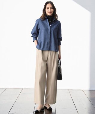 自由区 L 【SHIHOさん着用・着回し抜群】シアーツイストインナー トップス ブラック